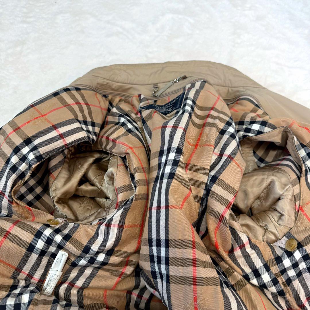美品✨バーバリー ステンカラーコート ノバチェック ライナー付き