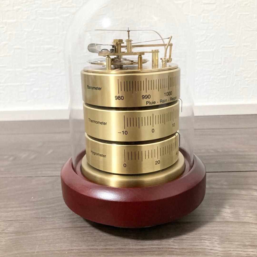 BARIGO バリゴ 温湿気圧計 ゴールド ドイツ製 極美品 説明書付き