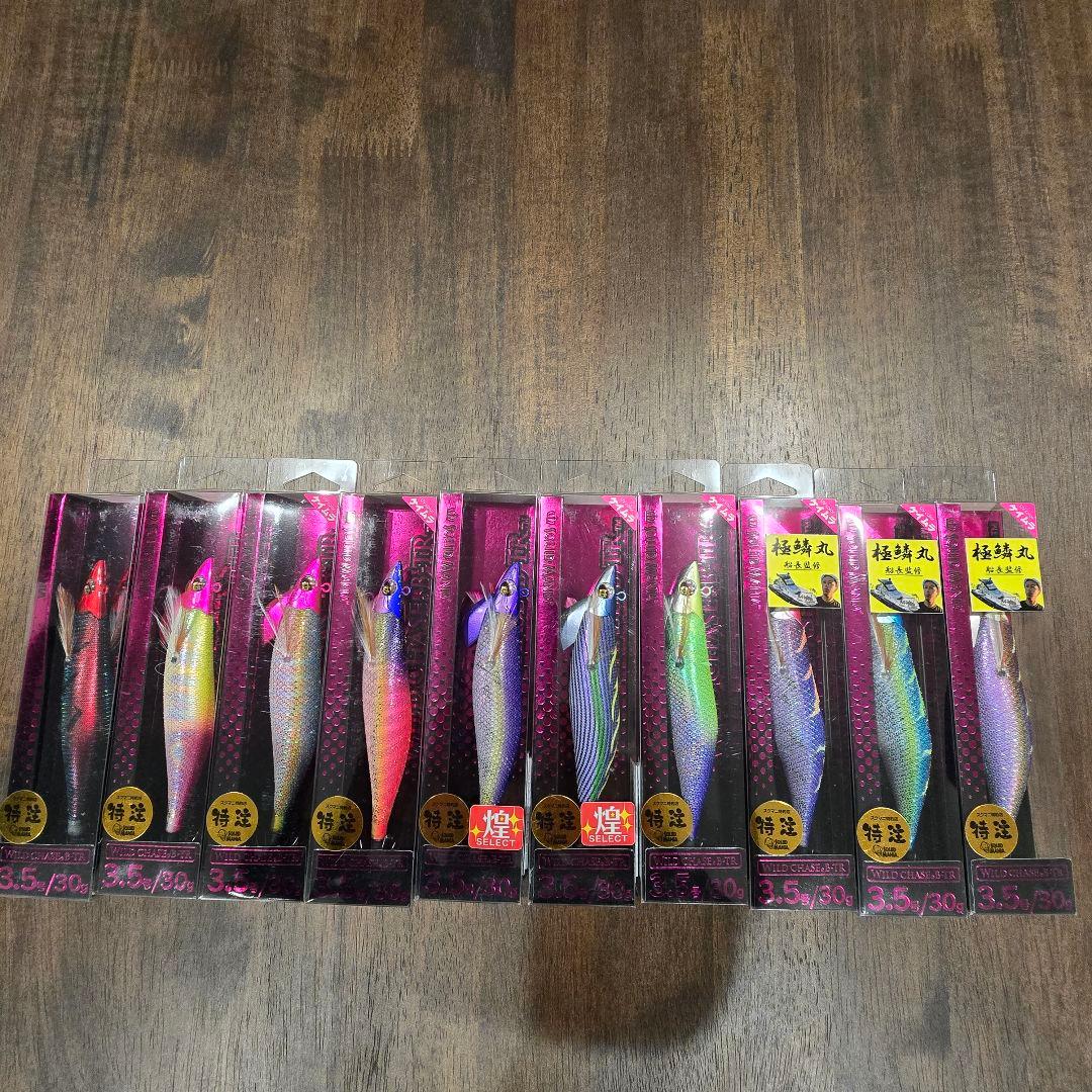 スクイッドマニア　ワイルドチェイスB-TR 3.5号　10個セット スクイッドマニア ワイルドチェイス B-TR 3.5号 30g / SQUID MANIA