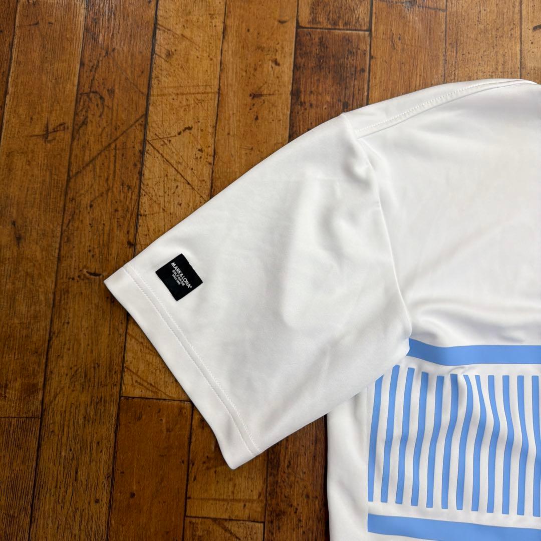 MARK & LONA ゴルフシャツ ホワイト 最低 価格