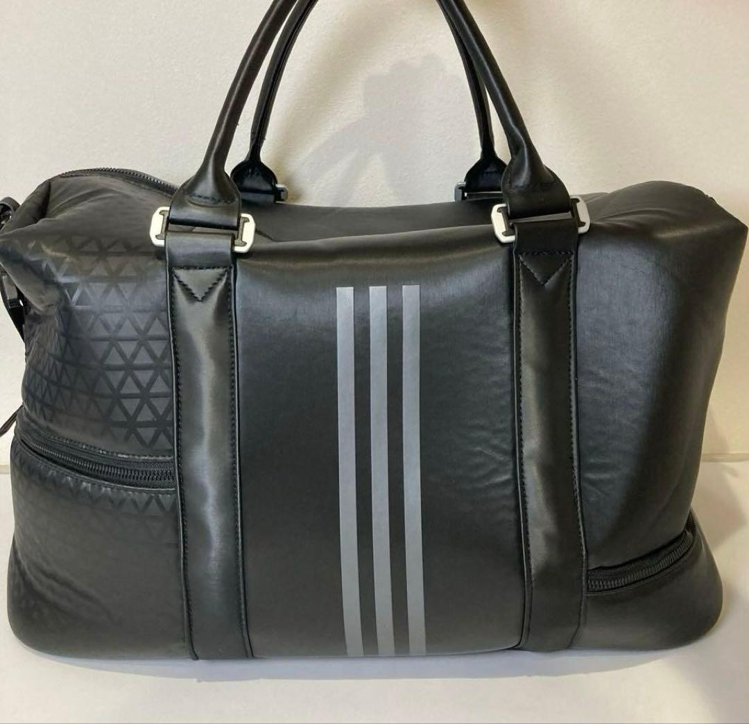 極美品 adidas アディダス ツアープロ ボストンバッグ 大容量 ブラック