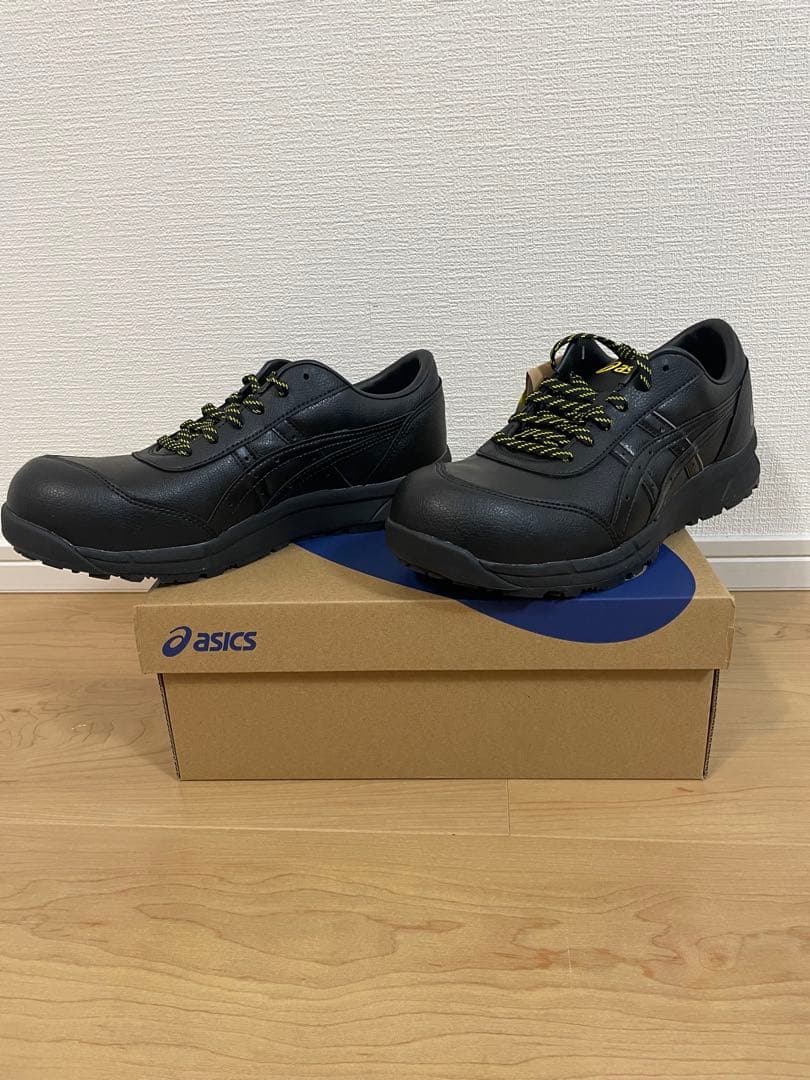 25.5cm asics 安全靴 作業靴 静電気帯電防止機能つき