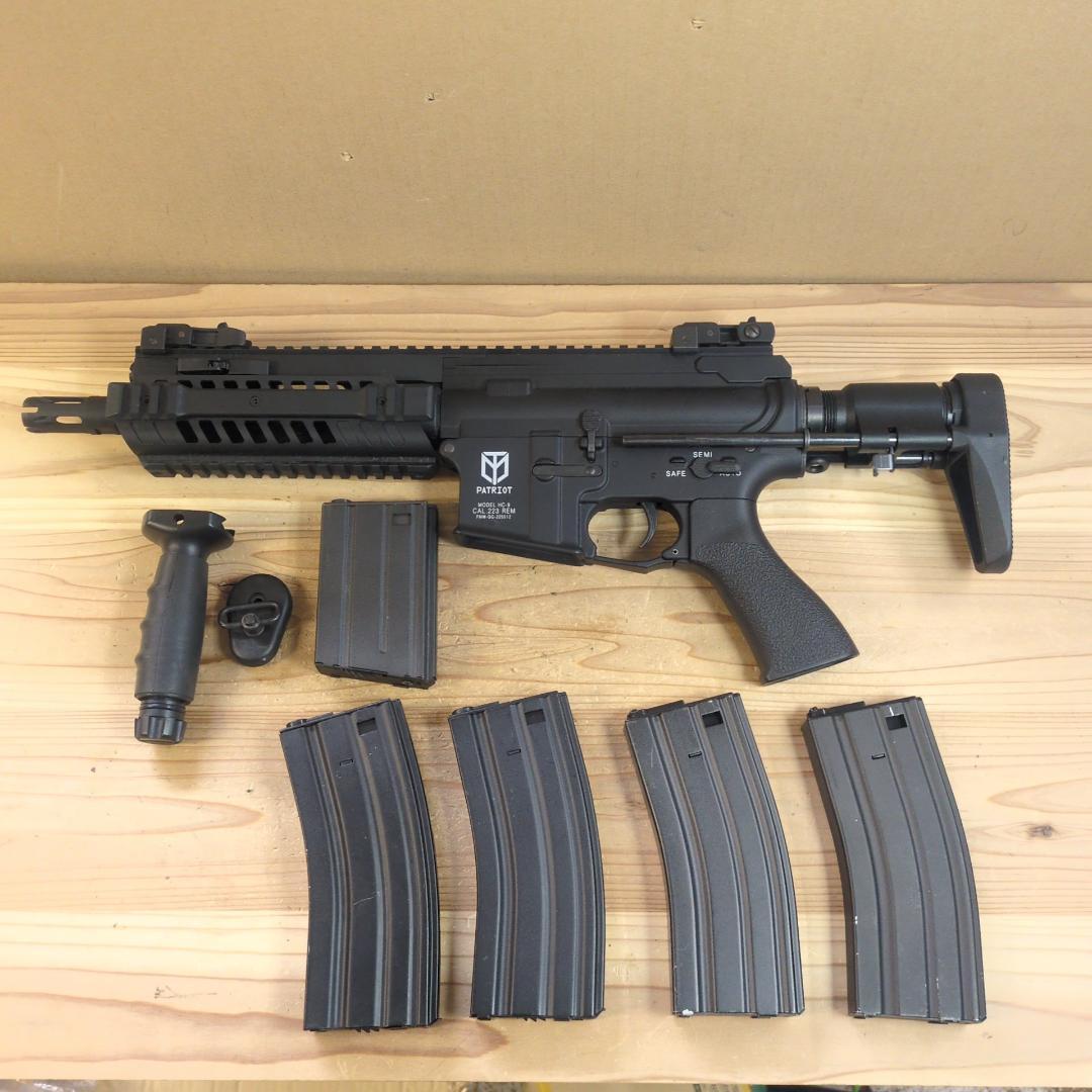 東京マルイ　電動ガン　ハイサイクル　M4パトリオットHC 美品 Amazon | 東京マルイ No.09 M4 パトリオット HC 18歳以上ハイサイクル