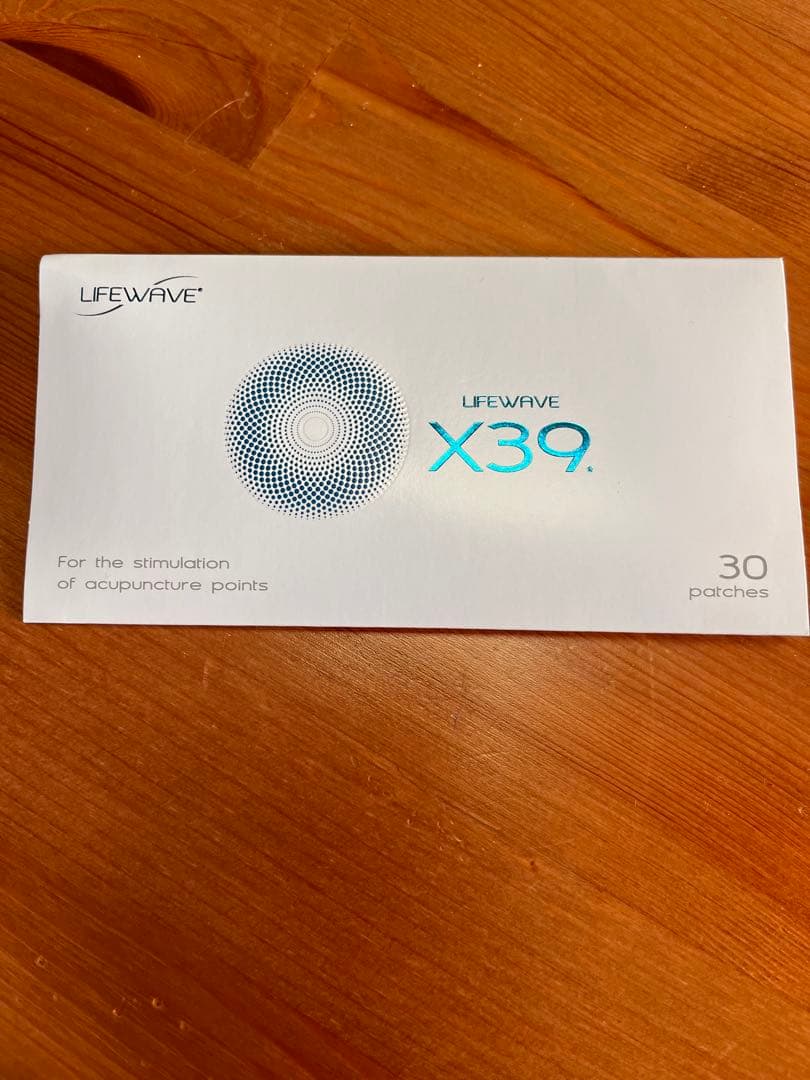 LIFEWAVE X39 パッチ 30枚入り　即時発送 ライフウェーブ X39 パッチシール30枚 電磁波対策梱包済 lifewave 正規