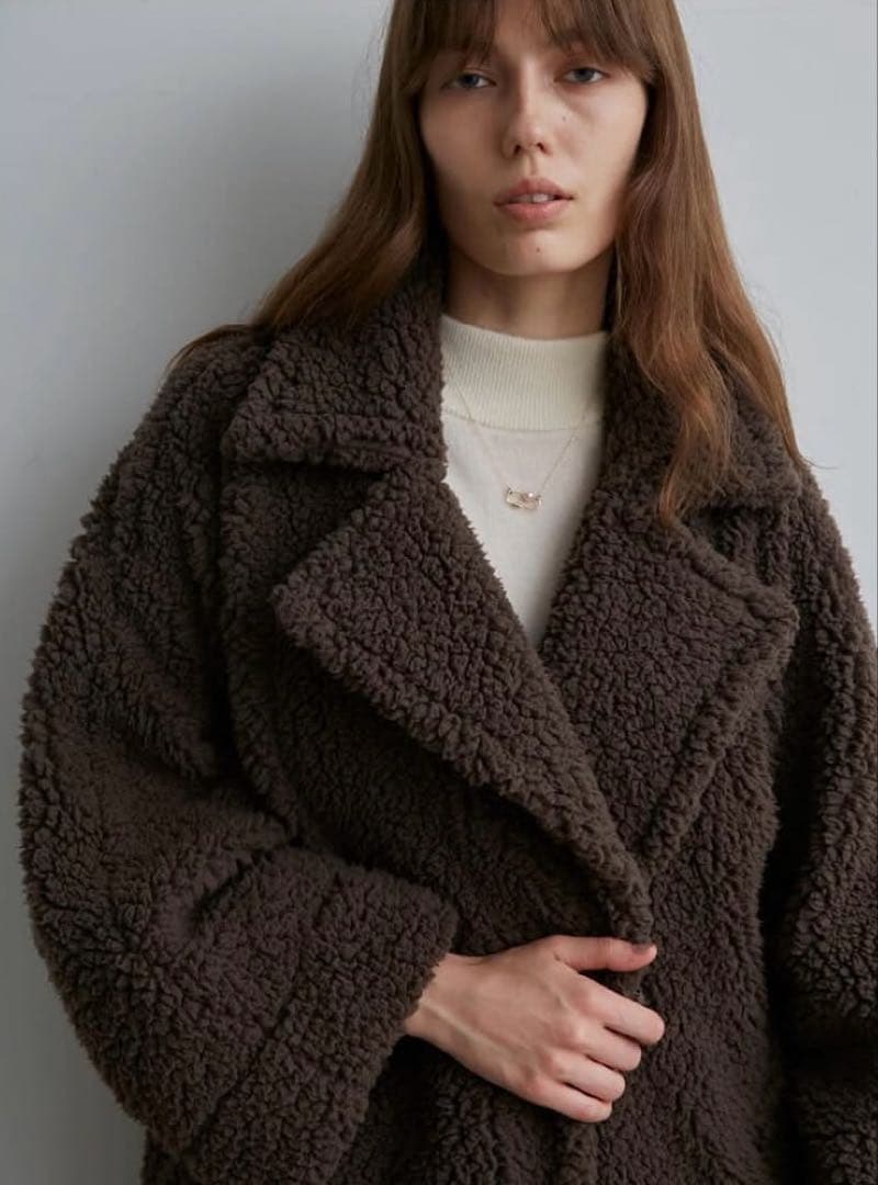 限定価格【美品】ボアロングコート　styling/ wft06366.jpg