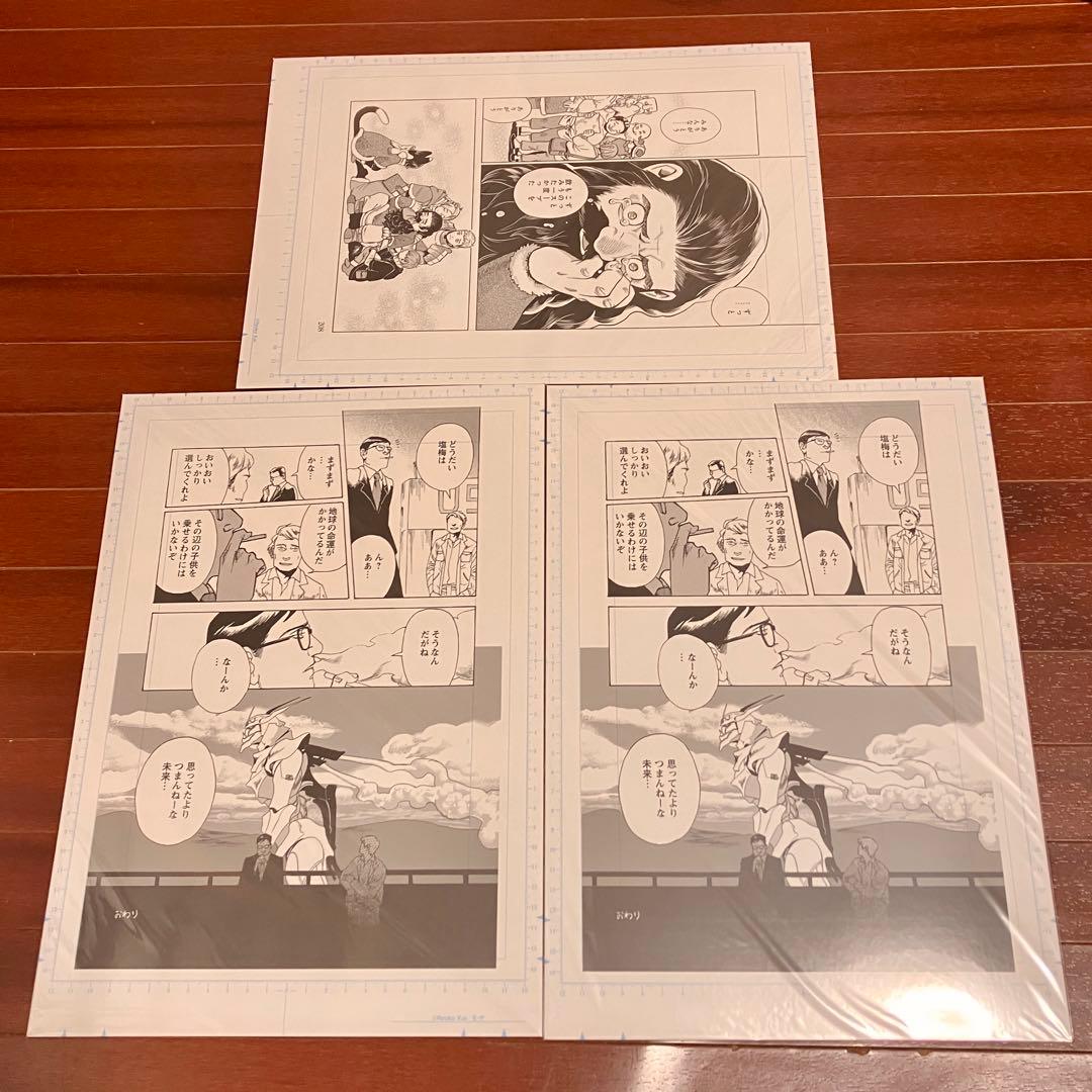 九井諒子展 / ダンジョン飯 迷宮探索展 記念複製原稿 クリアファイル