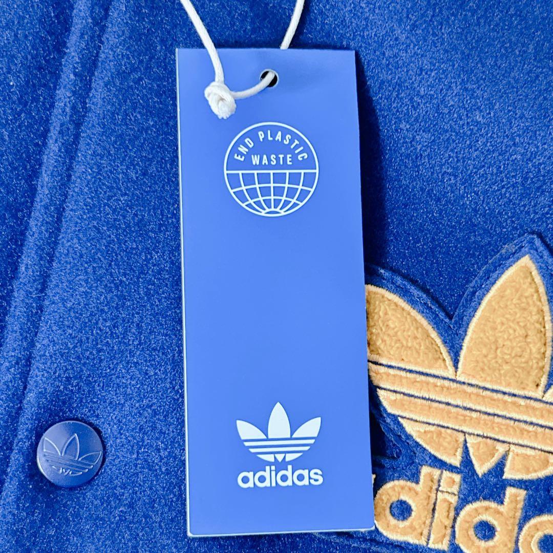 美品】adidas トレフォイル スタジャン ボンバージャケット MA-1 L