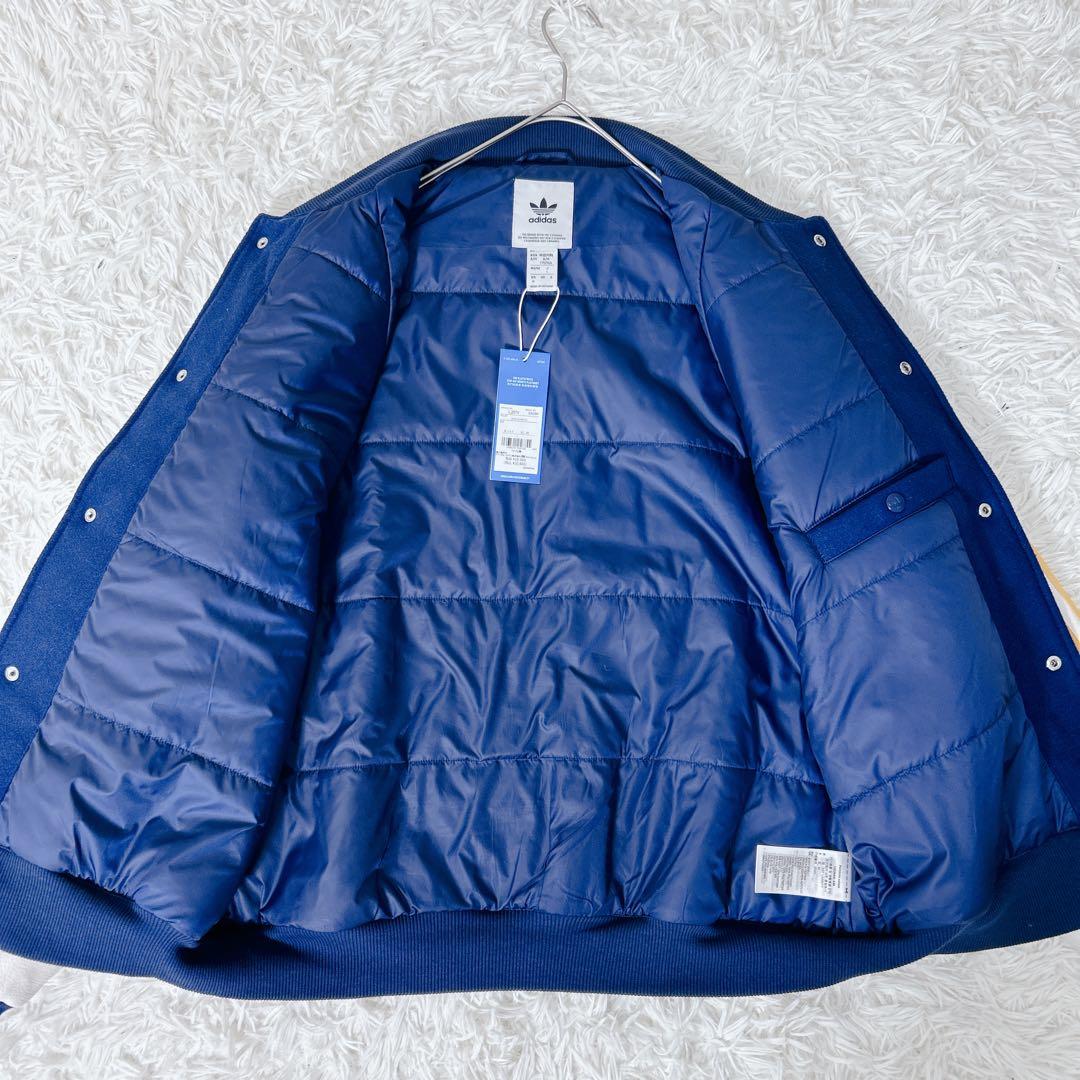 美品】adidas トレフォイル スタジャン ボンバージャケット MA-1 L