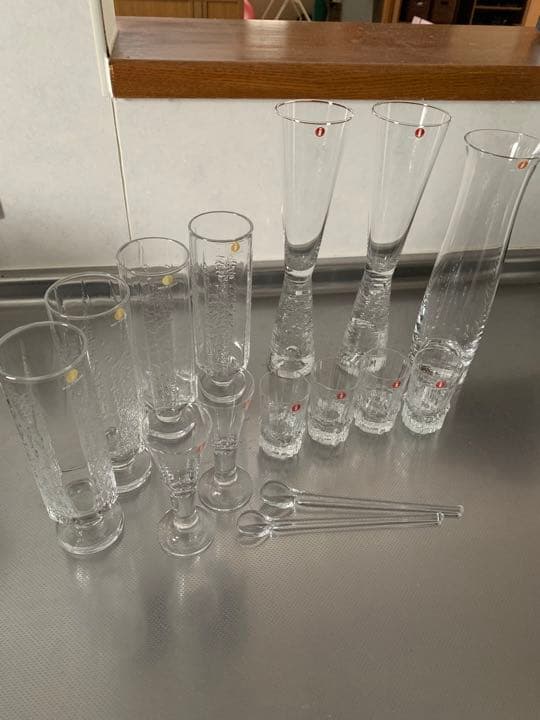  Timo Sarpaneva 三角シールレア　高級　バラ売り不可 Timo Sarpaneva – Claritas Vase - Jackson Design