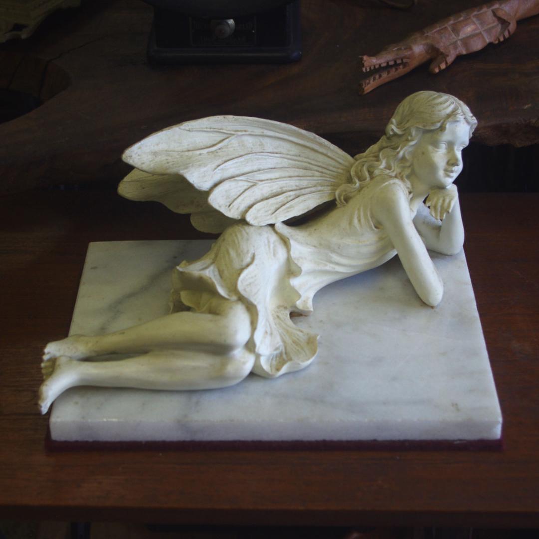 英国 妖精 フェアリー 彫像 ビンテージ 大理石調 楽天市場】【送料無料】癒しの妖精 像 妖精 フェアリー 天使