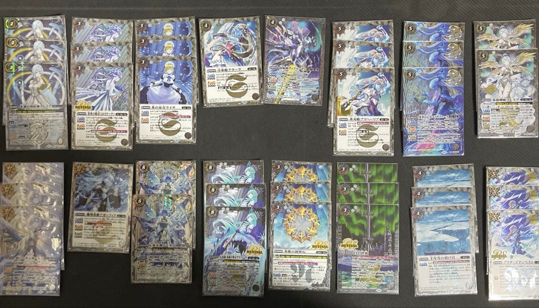 【シク多め！】バトスピ フレミア 氷姫 デッキ 氷姫 フレミア デッキ 氷姫デッキ 氷刃血解 フレミア やっぱり絵柄重視❄️