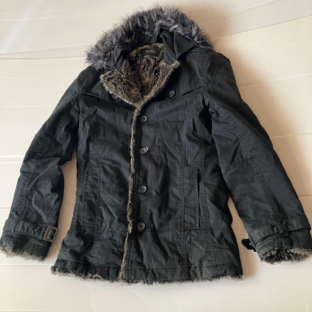 00s archiveファー裏ボアジャケット平成ギャル男フェアリーグランジy2k