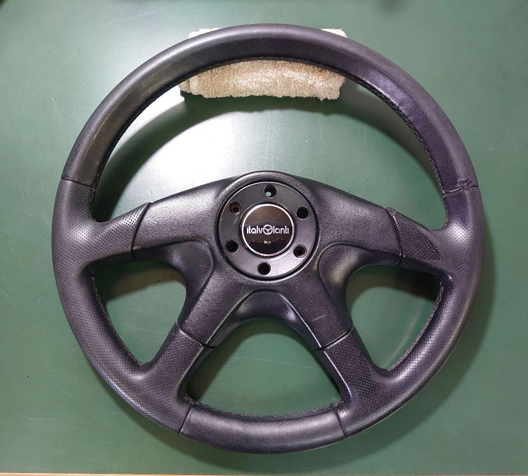 italvolanti イタルボランテ ステアリング 1996年製　37Φ Yahoo!オークション - イタルボランテ italvolanti ステアリング ハン