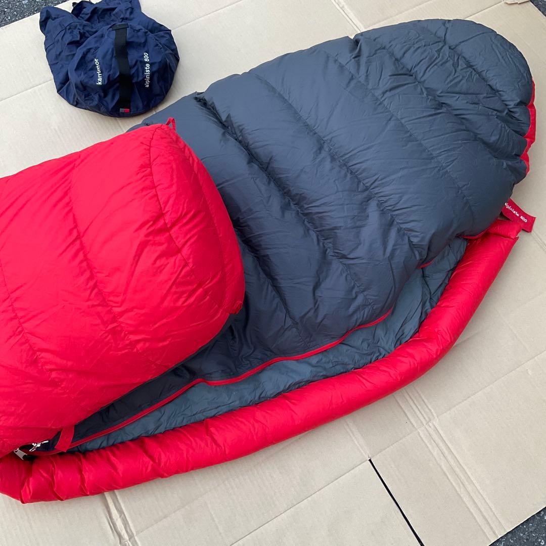 カリマー 冬用ダウンシュラフ karrimor alpiniste 800