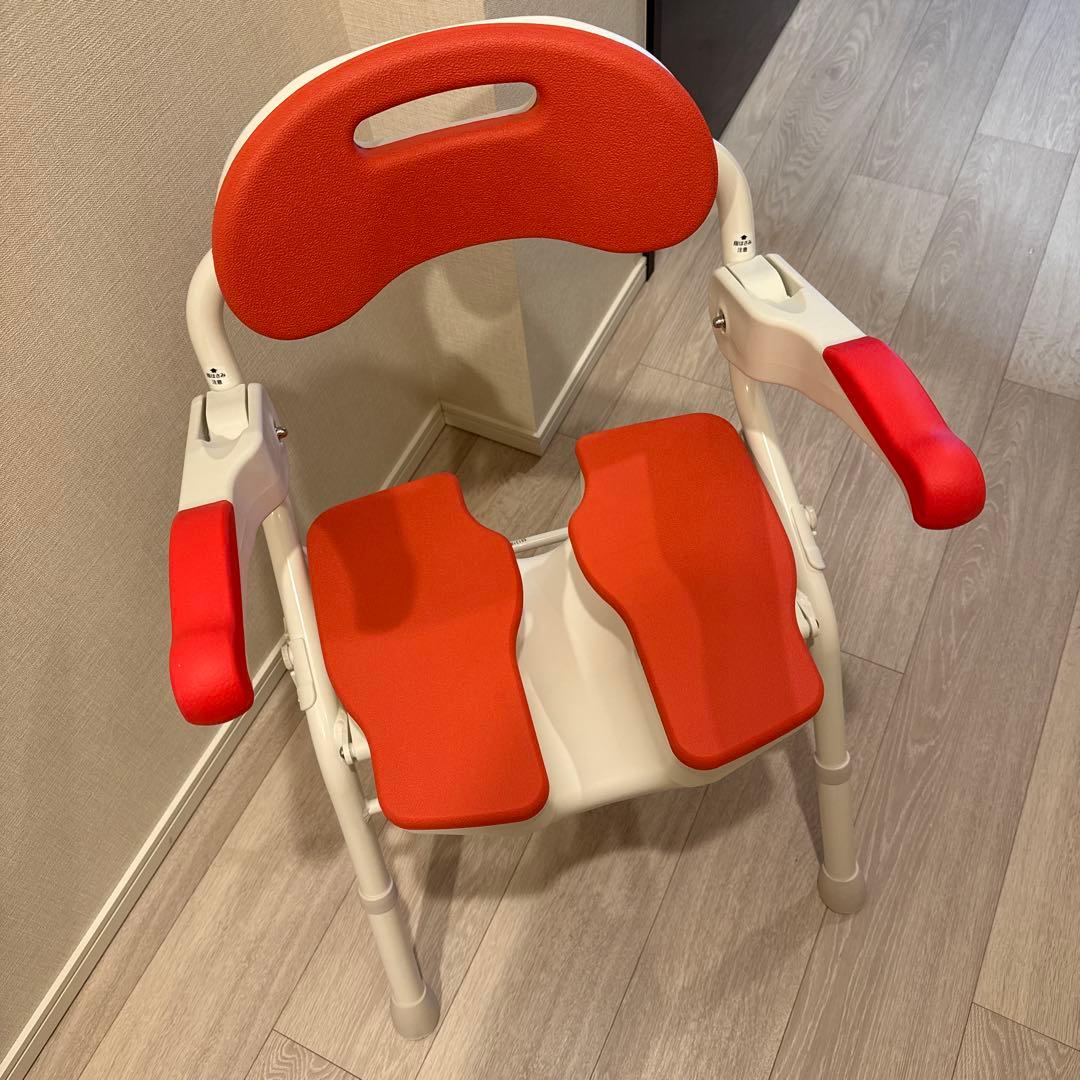 美品【送料込】介護用シャワーチェア 安寿 HPフィット レッド 背もた 楽天市場】U字座面 シャワーチェア 安寿 折りたたみシャワーベンチ HP