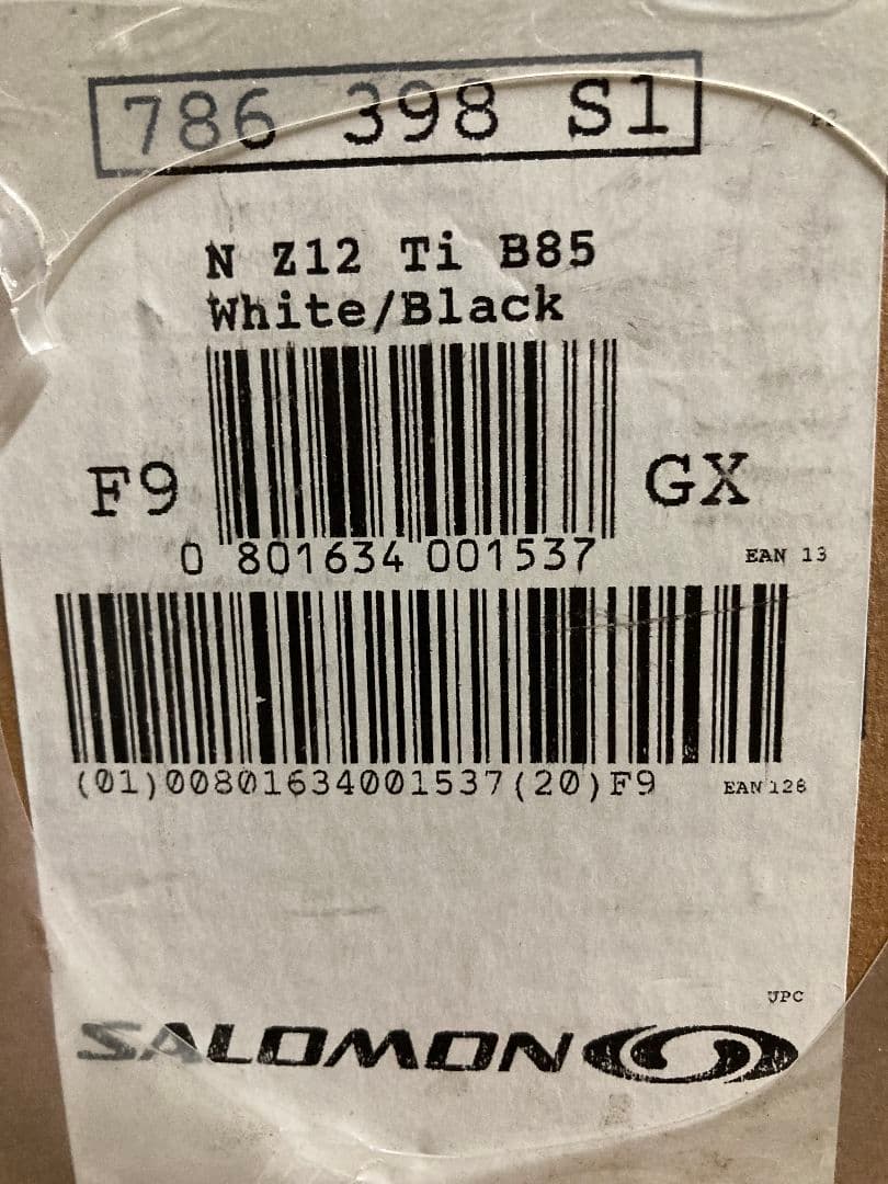新品未使用ですがジャンク】名機サロモン1080LAB+1080GUN188cm - メルカリ
