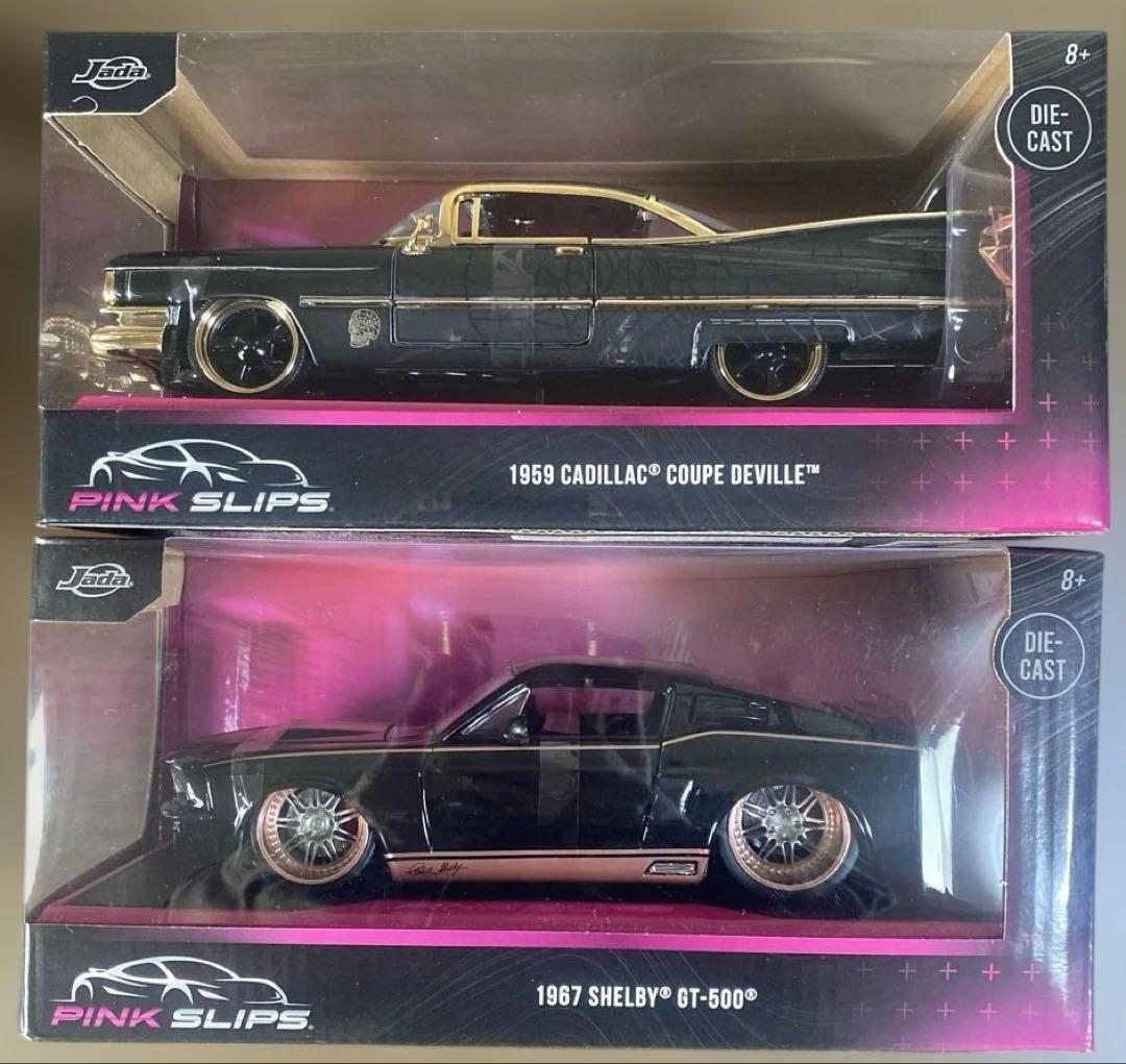 1959 Cadillac & 1967 Shelby GT-500 - ミニカー最高
