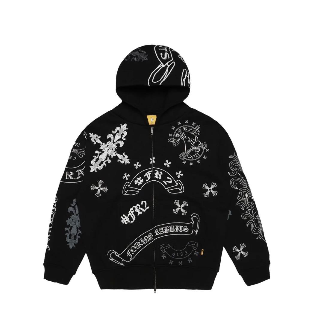 FR2 Cross Multi Logo Hoodie パーカー クロムハーツ - メルカリ