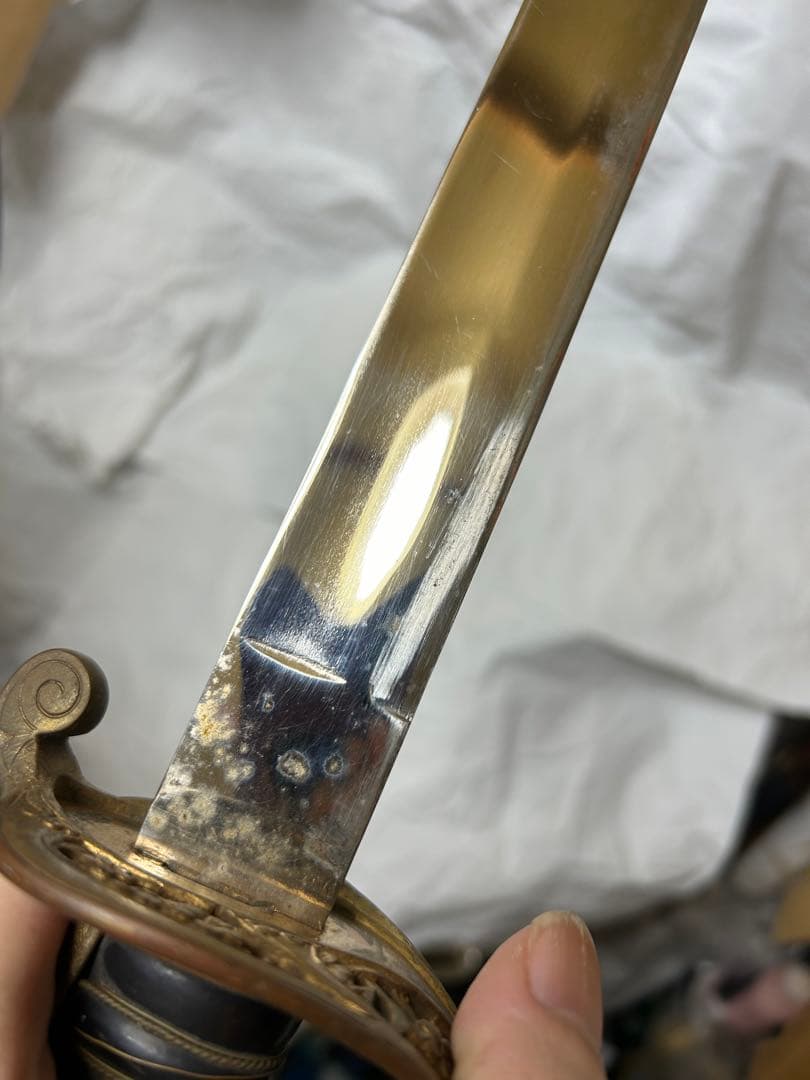 特大 指揮刀 サーベル 日本軍 模造刀 模擬刀 軍装品 短剣 全長112.5cm