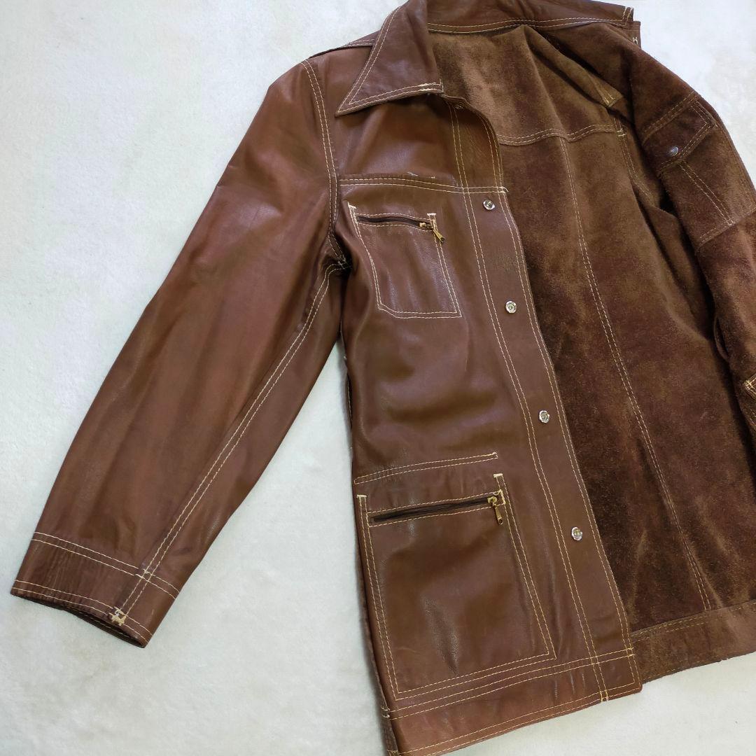 状態◎ 70S リーバイス ビッグE スエード サファリジャケット