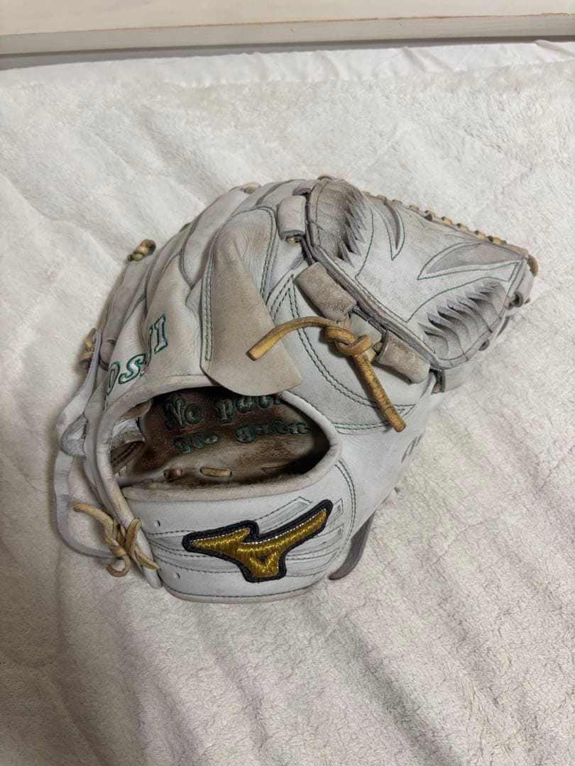 Mizuno 硬式グローブ ホワイト【投手用】 野球 ミズノ 硬式グローブ 硬式 グローブ ミズノプロ オーダーグラブ
