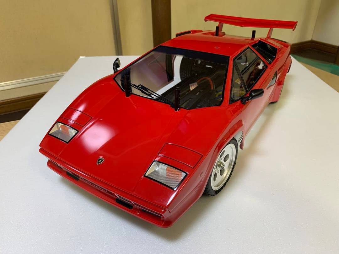 タミヤ 1/10 RC ランボルギーニ・カウンタック - メルカリ