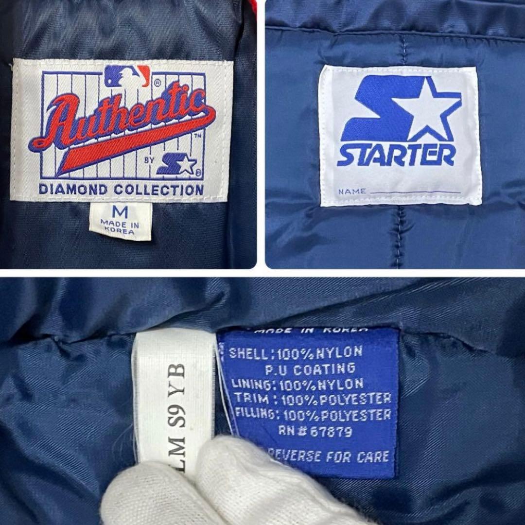 《未使用級》STARER スターター カージナルス スタジャン ブルゾン 紺赤
