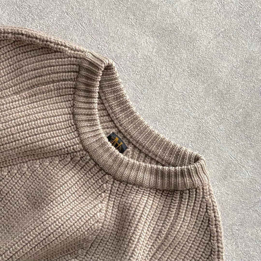 Batoner Wool Signature Crew Beige SIZE2 Crew Batoner SIZE2 Wool