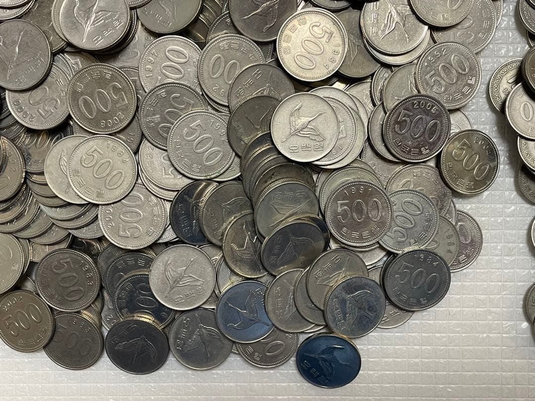 古銭 韓国古銭 韓国ウォン 韓国硬貨 韓国コイン 500ウォン 100ウォン