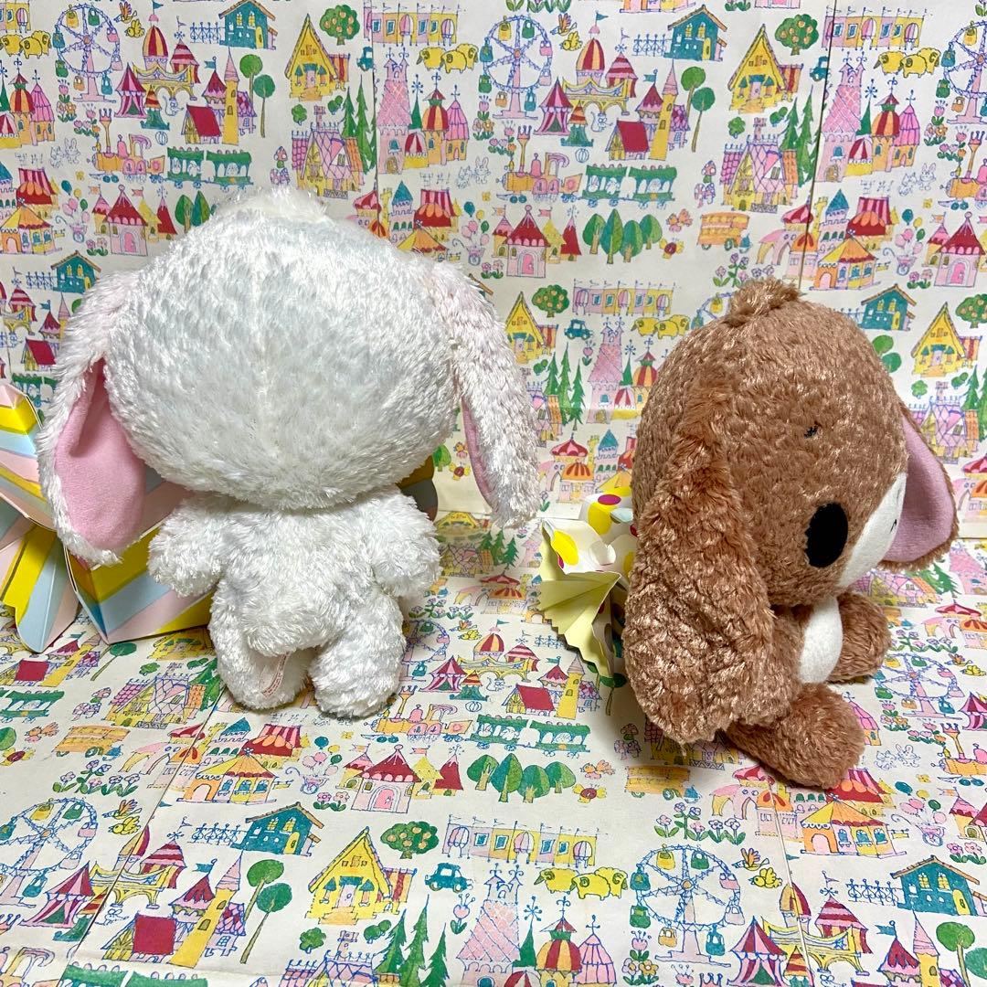 平成レトロ サンリオ シュガーバニーズ 頭手足可動 ぬいぐるみ しろう