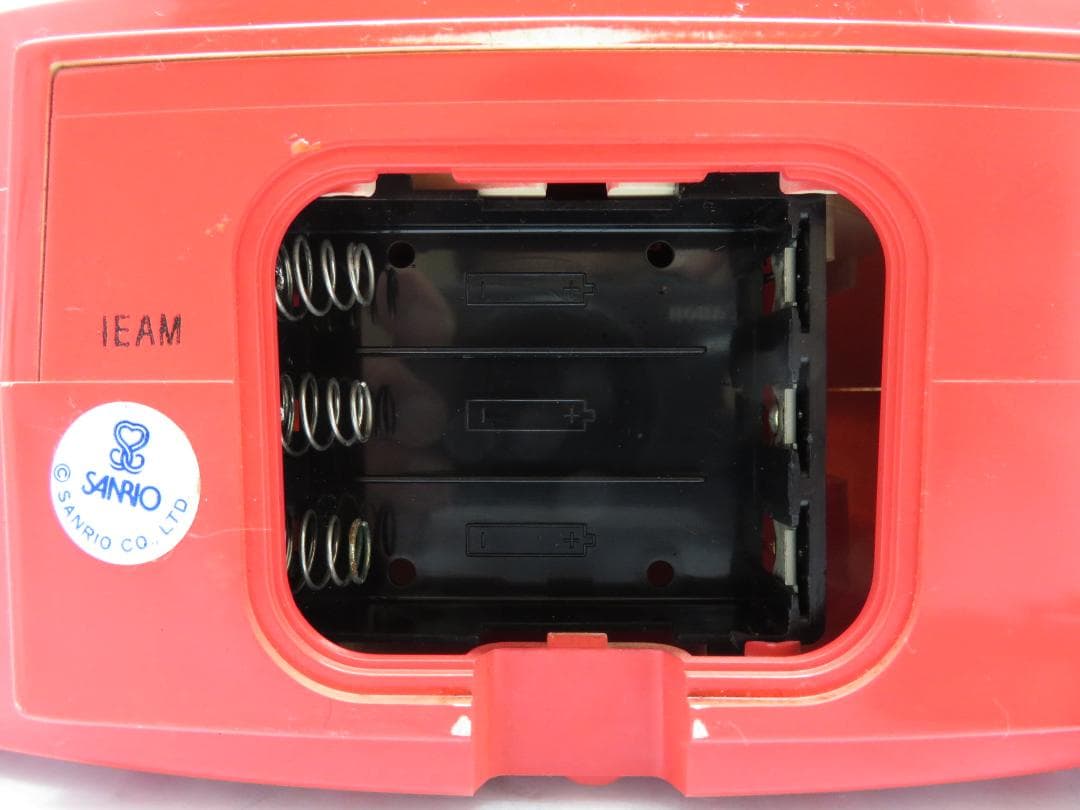 希少品 ハローキティ Hello Kitiy 木馬 目覚まし時計 おしゃべり