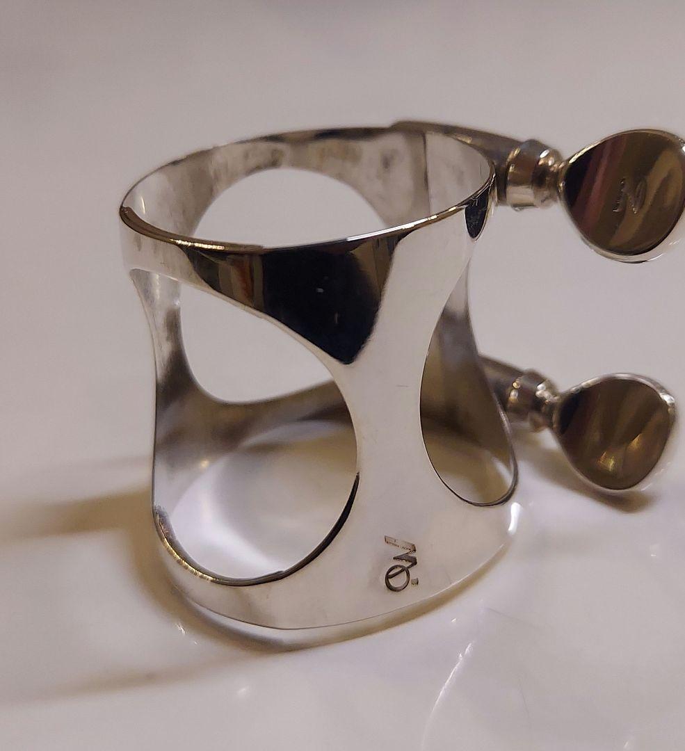 アトリエ.モモ　クラリネット　リガチャー みぃ モモリガ クラリネットリガチャー PG タテ 洋白 ウサギ ハート