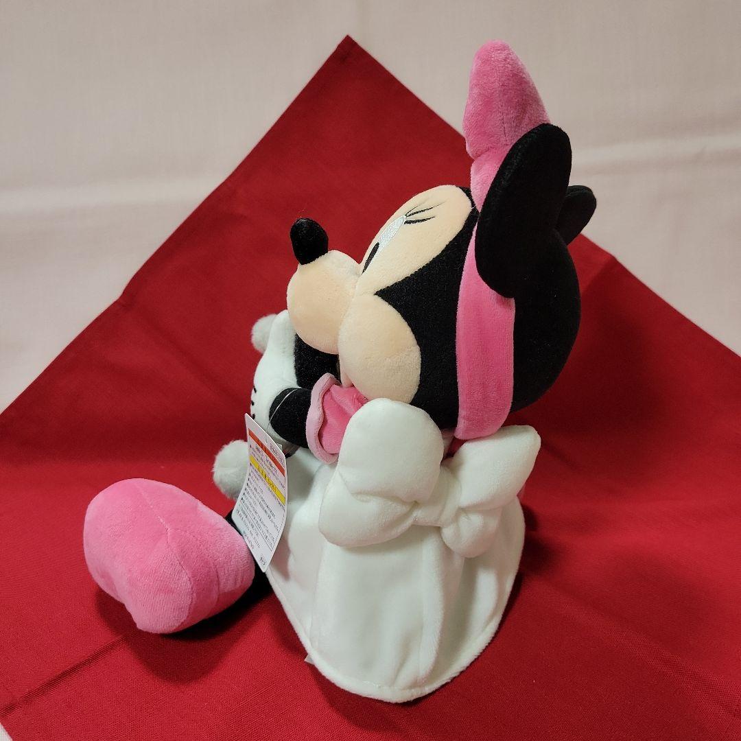 ミニーちゃん&フィガロ ぬいぐるみ ディズニーリゾート タグ付き