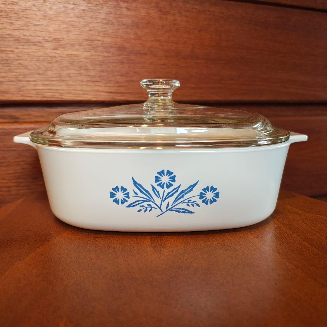 新品 未使用 コーニングウェア パイロセラム キャセロール 両手鍋