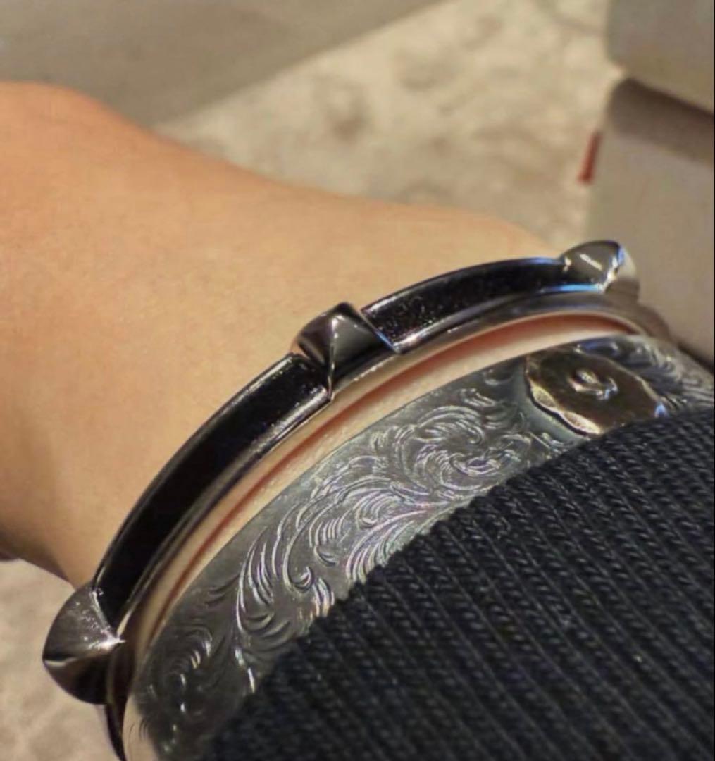 T3激レアHERMES ATHENA エルメス アテナ ブレスレット バングル - メルカリ