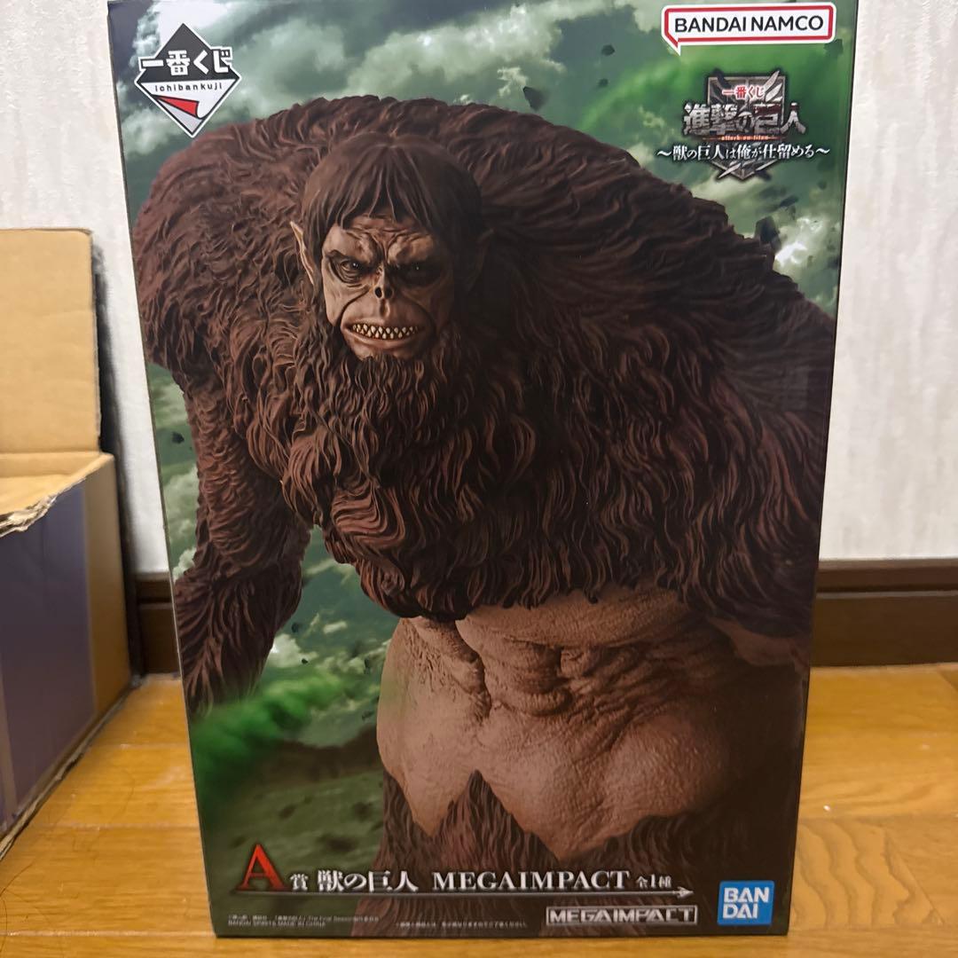 進撃の巨人 一番くじ A賞 獣の巨人 MEGAIMPACT 一番くじ 進撃の巨人 A賞 獣の巨人 MEGAIMPACT - メルカリ