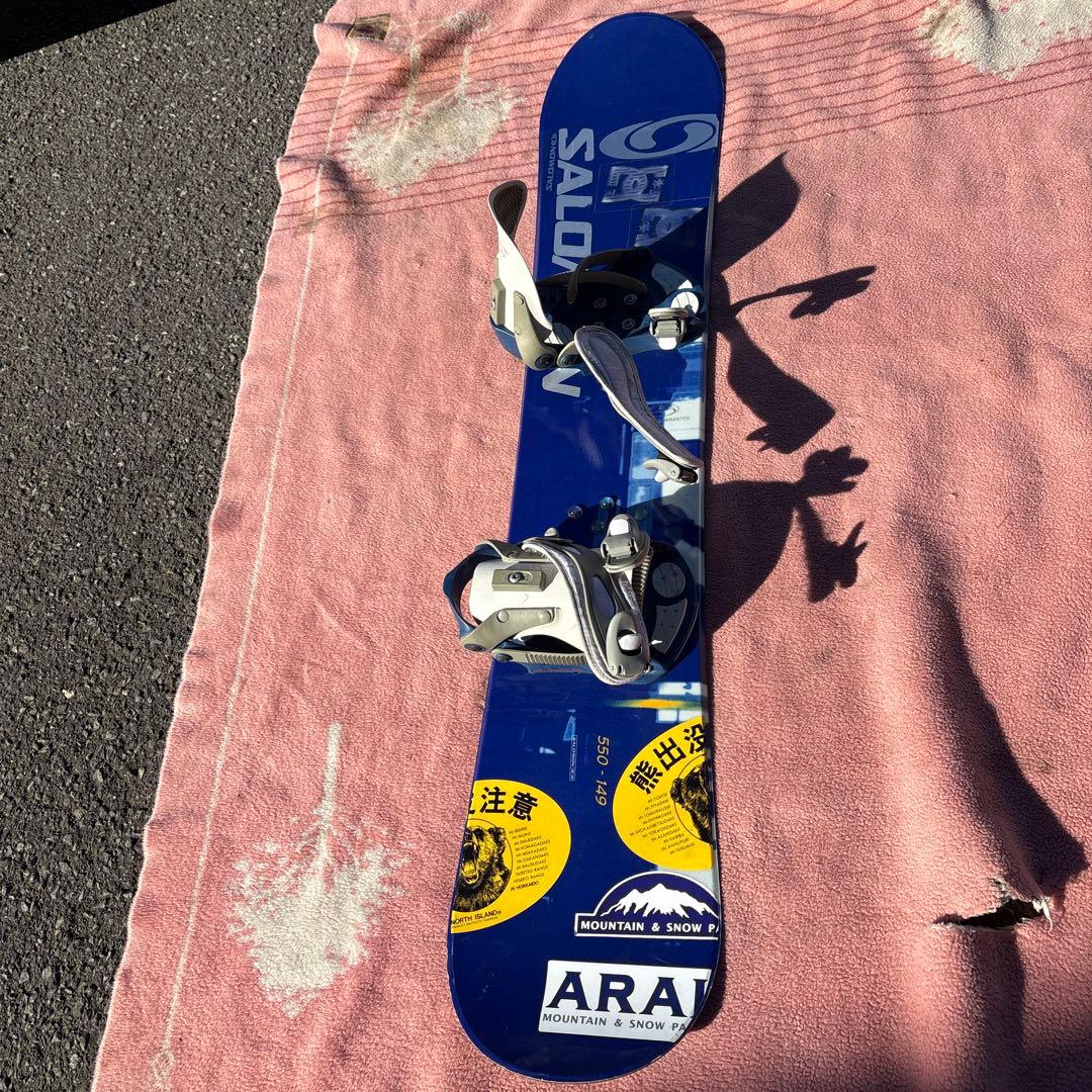 SALOMON サロモン　スノーボード板　スノーボードセット　550-149 Amazon | SALOMON(サロモン) スノーボード 板 ボード メンズ SUBJECT