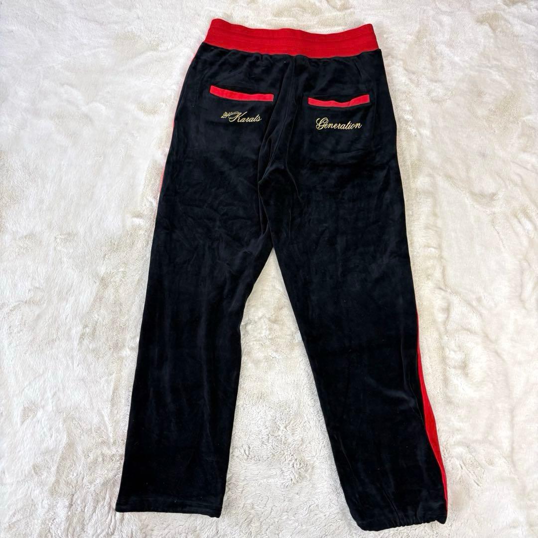 EXILE エグザイル 24karats M セットアップ ジャージ ベロア 黒 - メルカリ