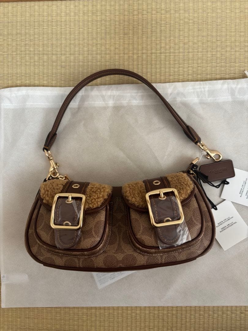 COACH ハドリー バックパック ヴィンテージ ブラウン マルチ