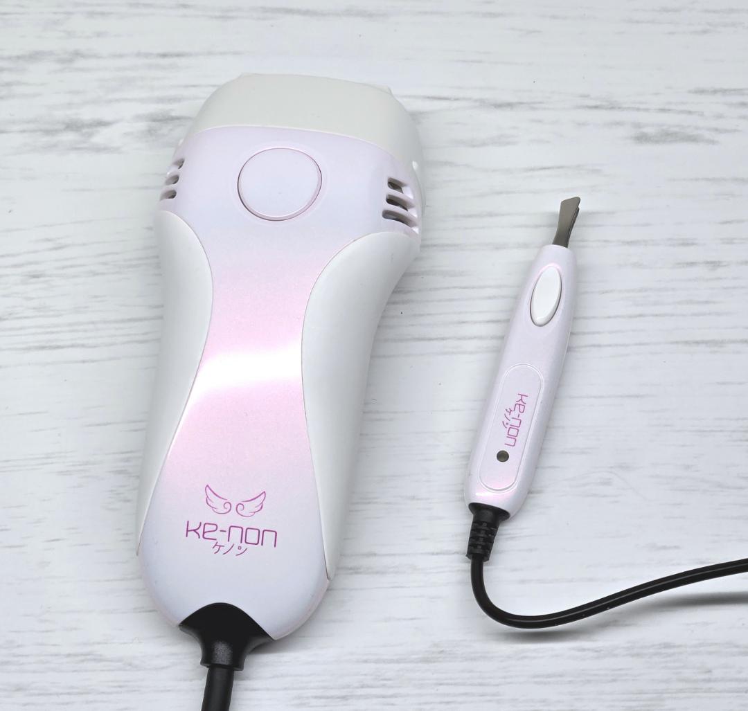 残99.67%】脱毛器 ケノン Ver 8.4 眉毛脱毛器付 パールホワイト - メルカリ