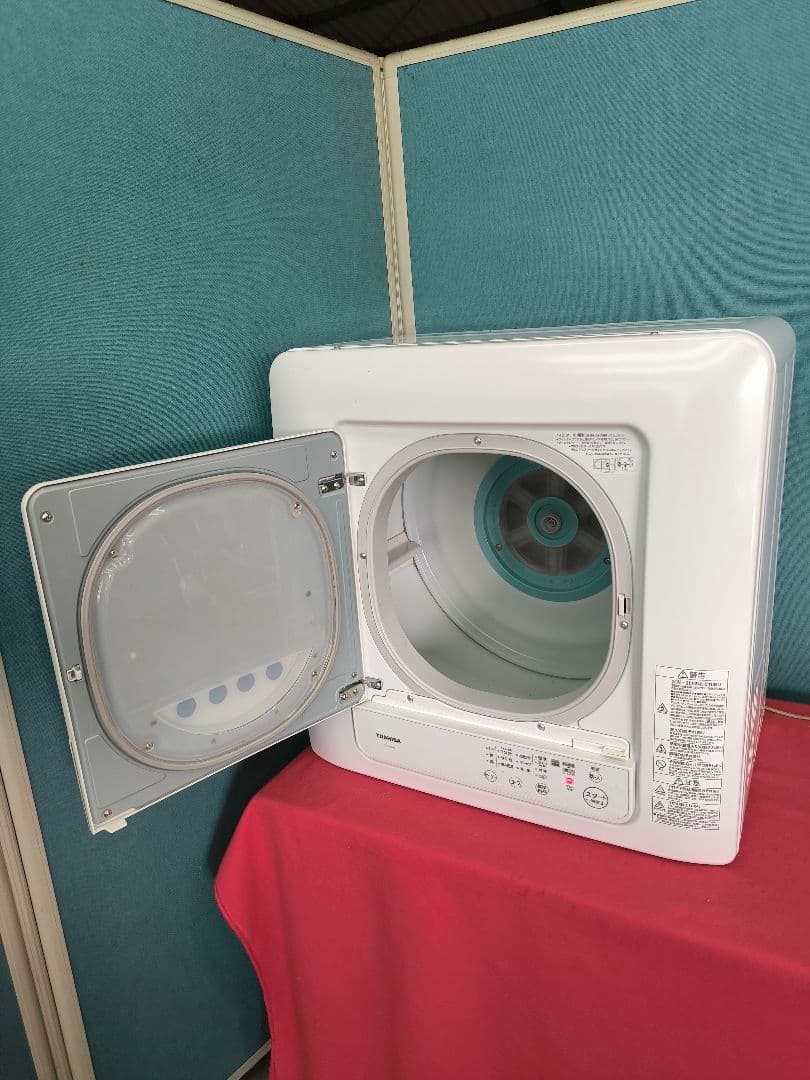 2021年製　東芝 衣類乾燥機 4.5kg ピュアホワイト ED-458(W)