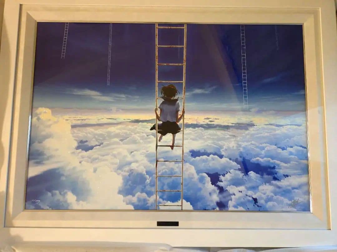 【絵画】mocha 天使のはしごL mocha］天使のはしご(L)