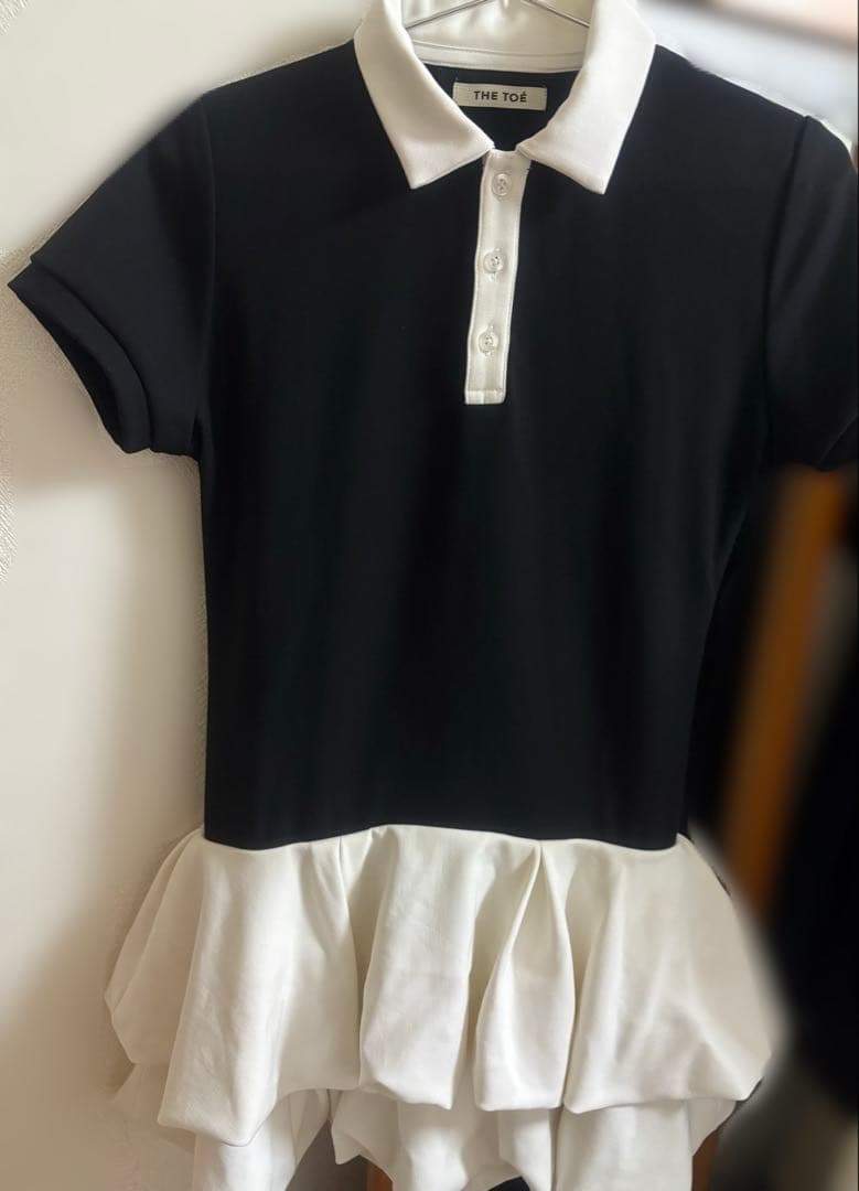 THE TOE Hydra Polo Onepiece Black