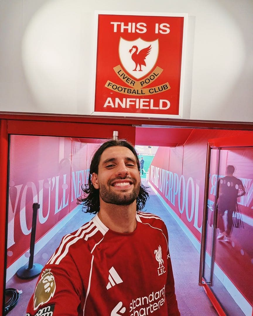 リバプール 25/26 ユニフォーム ホーム 長袖 オーセンティック