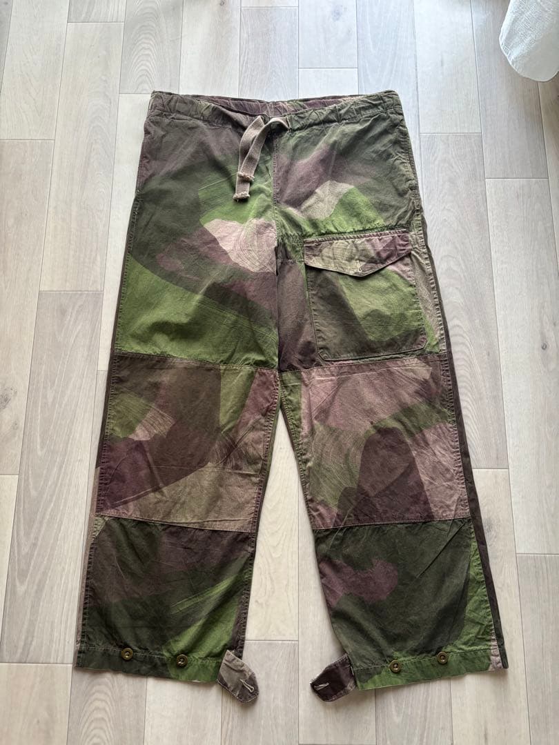 ブラッシュストロークカモ【40s】超希少サイズ1 イギリス軍 SAS - メルカリ