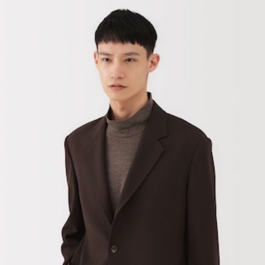 MUJI Labo 紳士 ユニフォーム素材で作ったブレザー ブラウン - メルカリ