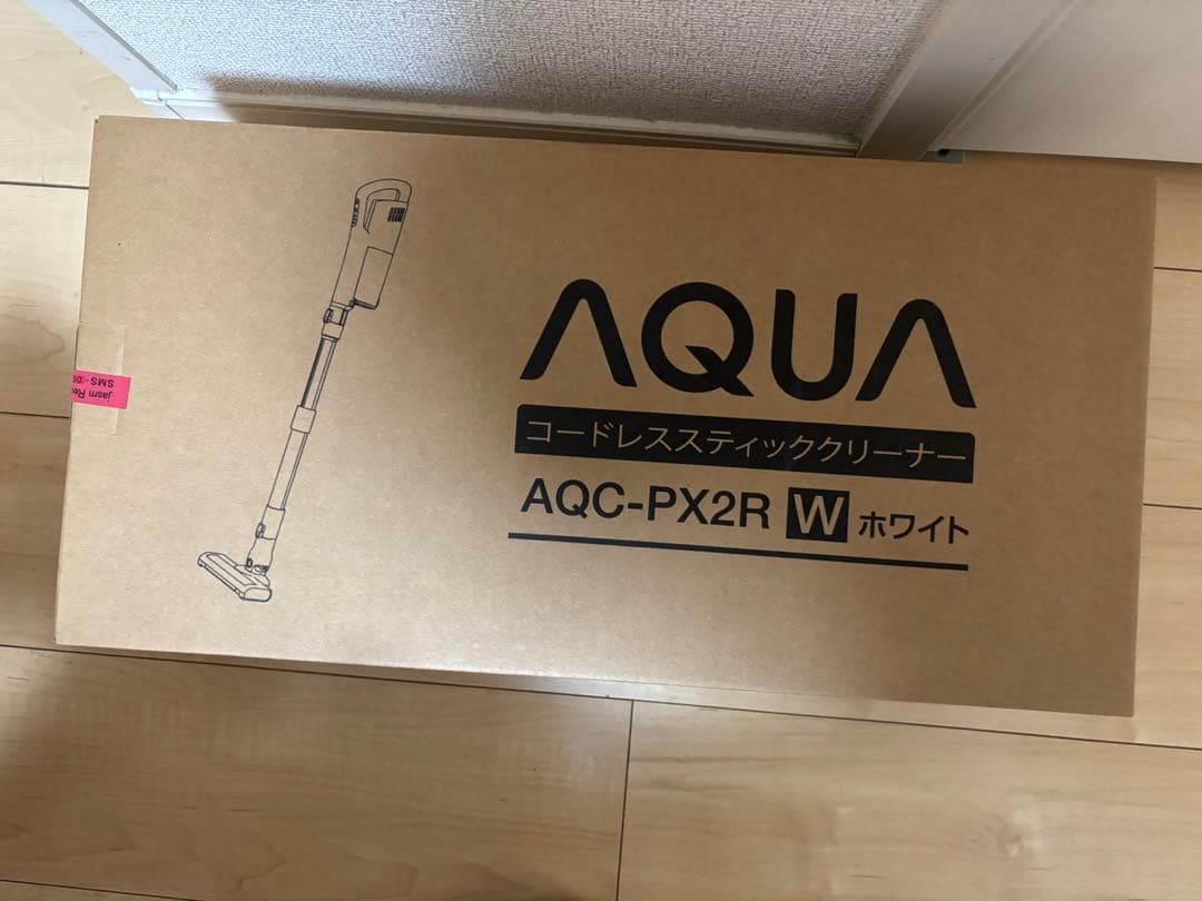 AQUA AQC-PX2Rコードレススティッククリーナー白 新品未使用品 20241009130556_258_.jpg