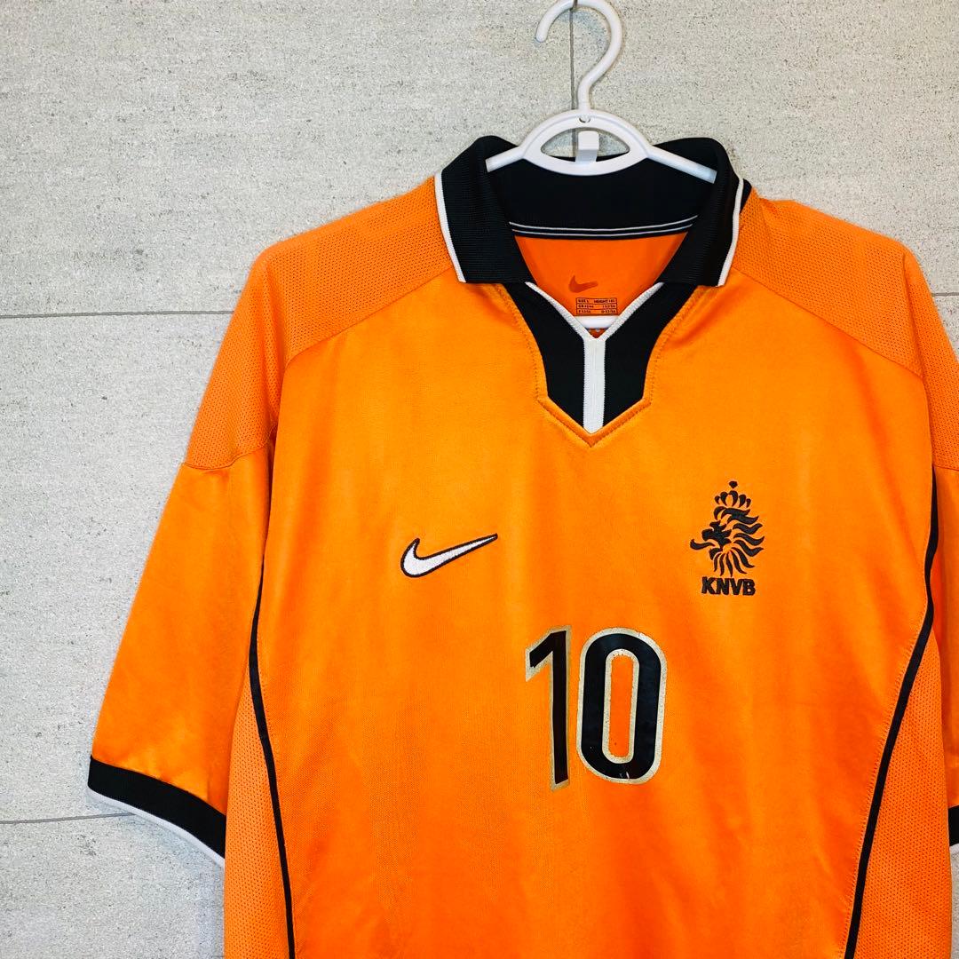 97-98 nike オランダ代表 アウェイ ユニフォーム ゲームシャツ ユーロ