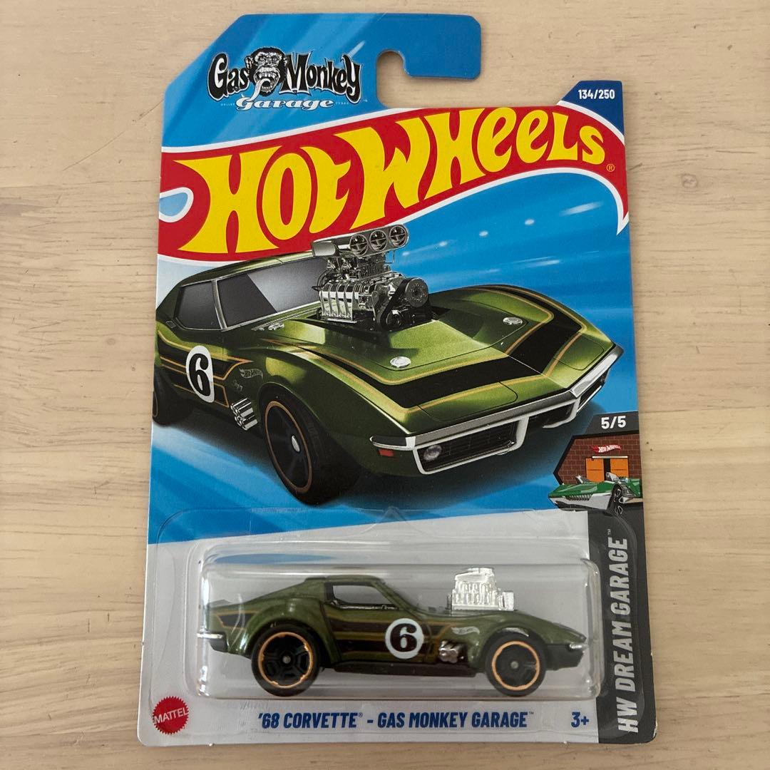 ホットウィール '68 コルベット ガスモンキー Garage - メルカリ