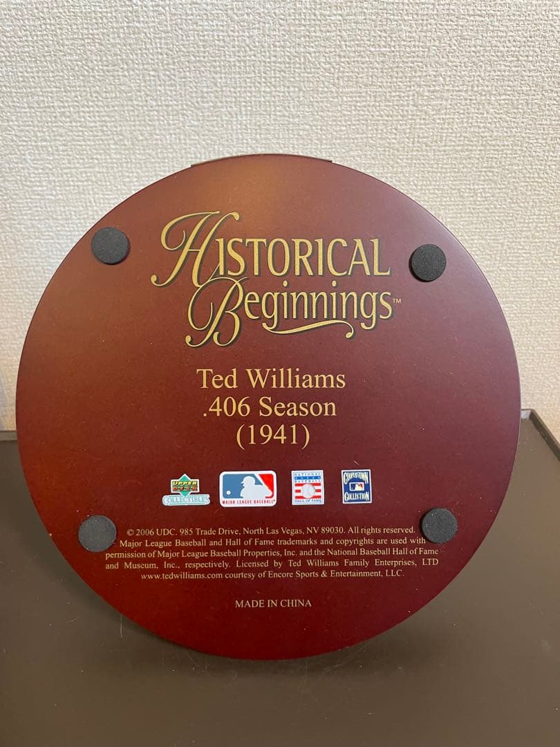 超レア‼️ テッド・ウィリアムズ UD製 406 Season記念フィギュア